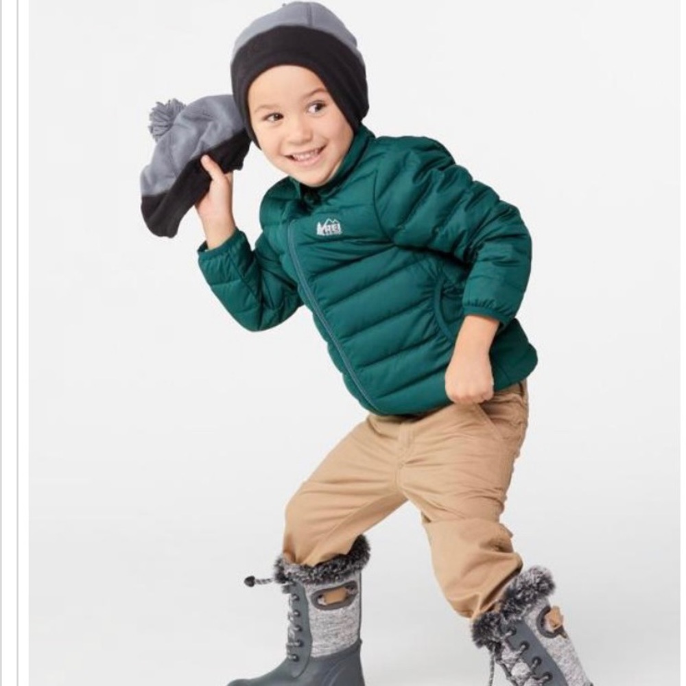 REI Co-op Reversible 650 Down Jacket size 4T